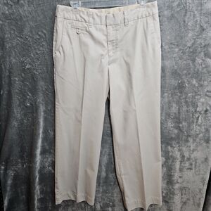 Cherokee Women's Khaki Chino Casual Pants Sz 12cotton spandex